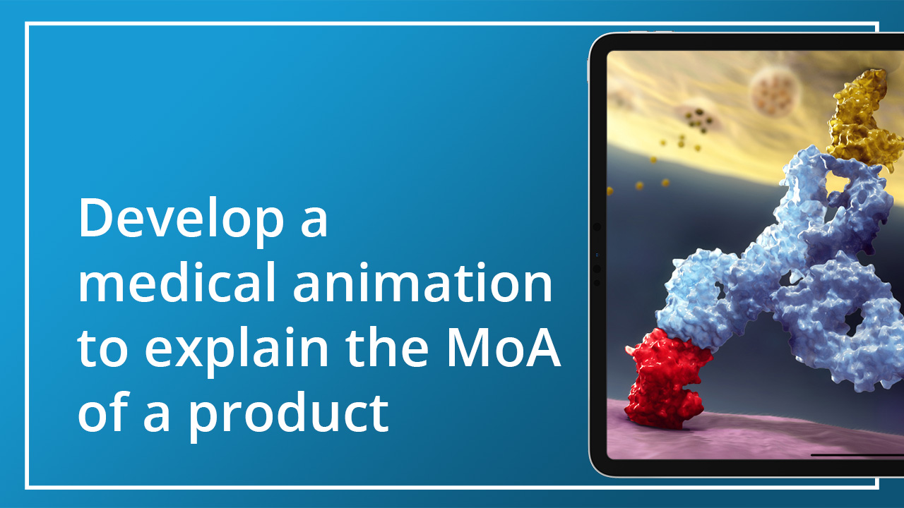 Develop a medical animation video to explain the mechanism of action of a  pharmaceutical product – CAST PHARMA